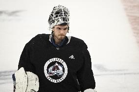 NHL Global Series in Tampere Finland - team practice