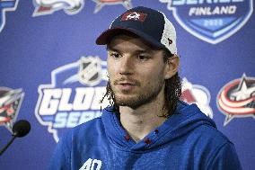 NHL Global Series in Tampere, Finland - press conference