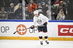 NHL Global Series in Tampere Finland - team practice