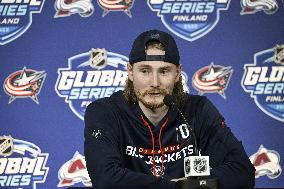 NHL Global Series in Tampere, Finland - press conference