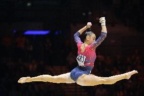 (SP)BRITAIN-LIVERPOOL-ARTISTIC GYMNASTICS-WORLD CHAMPIONSHIPS-WOMEN'S ALL-AROUND FINAL