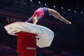 (SP)BRITAIN-LIVERPOOL-ARTISTIC GYMNASTICS-WORLD CHAMPIONSHIPS-WOMEN'S ALL-AROUND FINAL