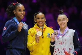 (SP)BRITAIN-LIVERPOOL-ARTISTIC GYMNASTICS-WORLD CHAMPIONSHIPS-WOMEN'S ALL-AROUND FINAL
