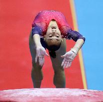 (SP)BRITAIN-LIVERPOOL-ARTISTIC GYMNASTICS-WORLD CHAMPIONSHIPS-WOMEN'S ALL-AROUND FINAL