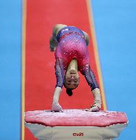 (SP)BRITAIN-LIVERPOOL-ARTISTIC GYMNASTICS-WORLD CHAMPIONSHIPS-WOMEN'S ALL-AROUND FINAL