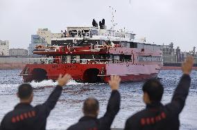 Ferry service between Japan, S. Korea resumes