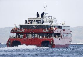Ferry service between Japan, S. Korea resumes