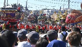 Karatsu Kunchi festival in Japan