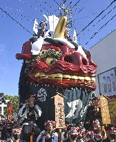 Karatsu Kunchi festival in Japan