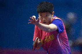 (SP)CHINA-HUBEI-HUANGSHI-TABLE TENNIS-NATIONAL CHAMPIONSHIPS-WOMEN'S TEAM (CN)