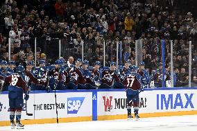 NHL match Columbus Blue Jackets vs Colorado Avalanche