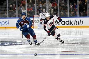 NHL match Columbus Blue Jackets vs Colorado Avalanche