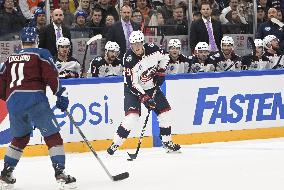 NHL match Columbus Blue Jackets vs Colorado Avalanche