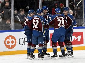 NHL match Columbus Blue Jackets vs Colorado Avalanche