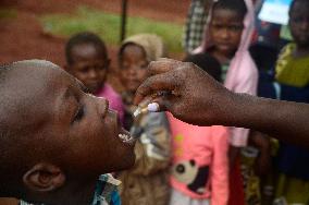 UGANDA-LUWERO-POLIO-VACCINATION EXERCISE