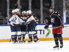 NHL match Colorado Avalanche vs Columbus Blue Jackets