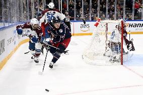 NHL match Colorado Avalanche vs Columbus Blue Jackets