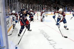 NHL match Colorado Avalanche vs Columbus Blue Jackets