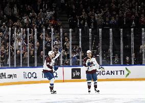 NHL match Colorado Avalanche vs Columbus Blue Jackets