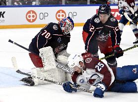 NHL match Colorado Avalanche vs Columbus Blue Jackets