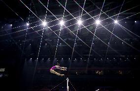 (SP)BRITAIN-LIVERPOOL-ARTISTIC GYMNASTICS-WORLD CHAMPIONSHIPS-WOMEN'S UNEVEN BARS FINAL