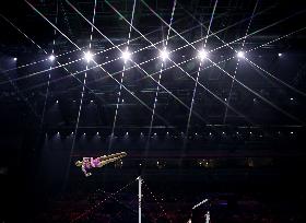 (SP)BRITAIN-LIVERPOOL-ARTISTIC GYMNASTICS-WORLD CHAMPIONSHIPS-WOMEN'S UNEVEN BARS FINAL