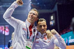 (SP)BRITAIN-LIVERPOOL-ARTISTIC GYMNASTICS-WORLD CHAMPIONSHIPS-MEN'S RINGS FINAL