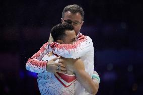 (SP)BRITAIN-LIVERPOOL-ARTISTIC GYMNASTICS-WORLD CHAMPIONSHIPS-MEN'S RINGS FINAL