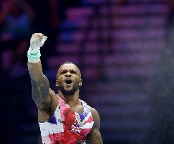 (SP)BRITAIN-LIVERPOOL-ARTISTIC GYMNASTICS-WORLD CHAMPIONSHIPS-MEN'S RINGS FINAL