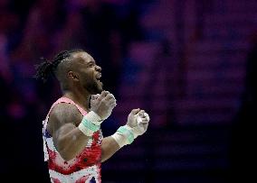 (SP)BRITAIN-LIVERPOOL-ARTISTIC GYMNASTICS-WORLD CHAMPIONSHIPS-MEN'S RINGS FINAL