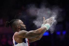 (SP)BRITAIN-LIVERPOOL-ARTISTIC GYMNASTICS-WORLD CHAMPIONSHIPS-MEN'S RINGS FINAL