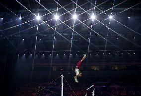 (SP)BRITAIN-LIVERPOOL-ARTISTIC GYMNASTICS-WORLD CHAMPIONSHIPS-WOMEN'S UNEVEN BARS FINAL