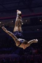 (SP)BRITAIN-LIVERPOOL-ARTISTIC GYMNASTICS-WORLD CHAMPIONSHIPS-MEN'S FLOOR EXERCISE FINAL