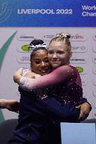 (SP)BRITAIN-LIVERPOOL-ARTISTIC GYMNASTICS-WORLD CHAMPIONSHIPS-WOMEN'S VAULT FINAL