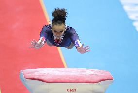(SP)BRITAIN-LIVERPOOL-ARTISTIC GYMNASTICS-WORLD CHAMPIONSHIPS-WOMEN'S VAULT FINAL