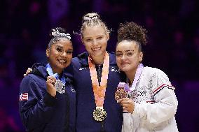 (SP)BRITAIN-LIVERPOOL-ARTISTIC GYMNASTICS-WORLD CHAMPIONSHIPS-WOMEN'S VAULT FINAL