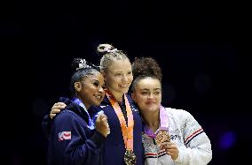 (SP)BRITAIN-LIVERPOOL-ARTISTIC GYMNASTICS-WORLD CHAMPIONSHIPS-WOMEN'S VAULT FINAL