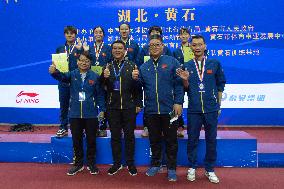 (SP)CHINA-HUBEI-HUANGSHI-TABLE TENNIS-NATIONAL CHAMPIONSHIPS-WOMEN'S TEAM-FINALS (CN)
