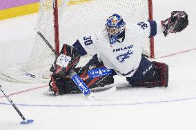 Ringette World Championships final match Finland vs Canada - Presidents Trophy