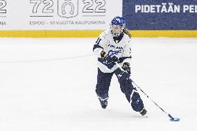 Ringette World Championships final match Finland vs Canada - Presidents Trophy