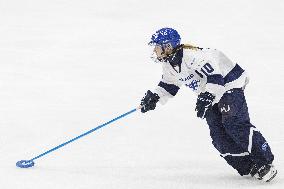 Ringette World Championships final match Finland vs Canada - Presidents Trophy