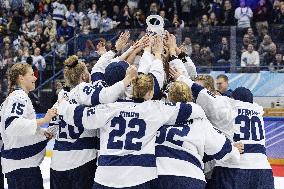 Ringette World Championships final match Finland vs Canada - Presidents Trophy
