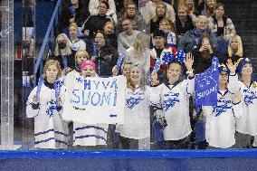 Ringette World Championships final match Finland vs Canada - Presidents Trophy