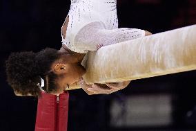 (SP)BRITAIN-LIVERPOOL-ARTISTIC GYMNASTICS-WORLD CHAMPIONSHIPS-WOMEN'S BALANCE BEAM FINAL