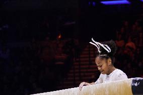 (SP)BRITAIN-LIVERPOOL-ARTISTIC GYMNASTICS-WORLD CHAMPIONSHIPS-WOMEN'S BALANCE BEAM FINAL