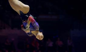 (SP)BRITAIN-LIVERPOOL-ARTISTIC GYMNASTICS-WORLD CHAMPIONSHIPS-WOMEN'S FLOOR EXERCISE FINAL
