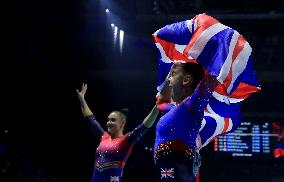 (SP)BRITAIN-LIVERPOOL-ARTISTIC GYMNASTICS-WORLD CHAMPIONSHIPS-WOMEN'S FLOOR EXERCISE FINAL