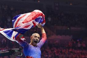(SP)BRITAIN-LIVERPOOL-ARTISTIC GYMNASTICS-WORLD CHAMPIONSHIPS-WOMEN'S FLOOR EXERCISE FINAL