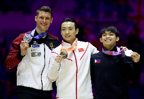 (SP)BRITAIN-LIVERPOOL-ARTISTIC GYMNASTICS-WORLD CHAMPIONSHIPS-MAN'S PARALLEL BARS FINAL