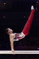 (SP)BRITAIN-LIVERPOOL-ARTISTIC GYMNASTICS-WORLD CHAMPIONSHIPS-MAN'S PARALLEL BARS FINAL